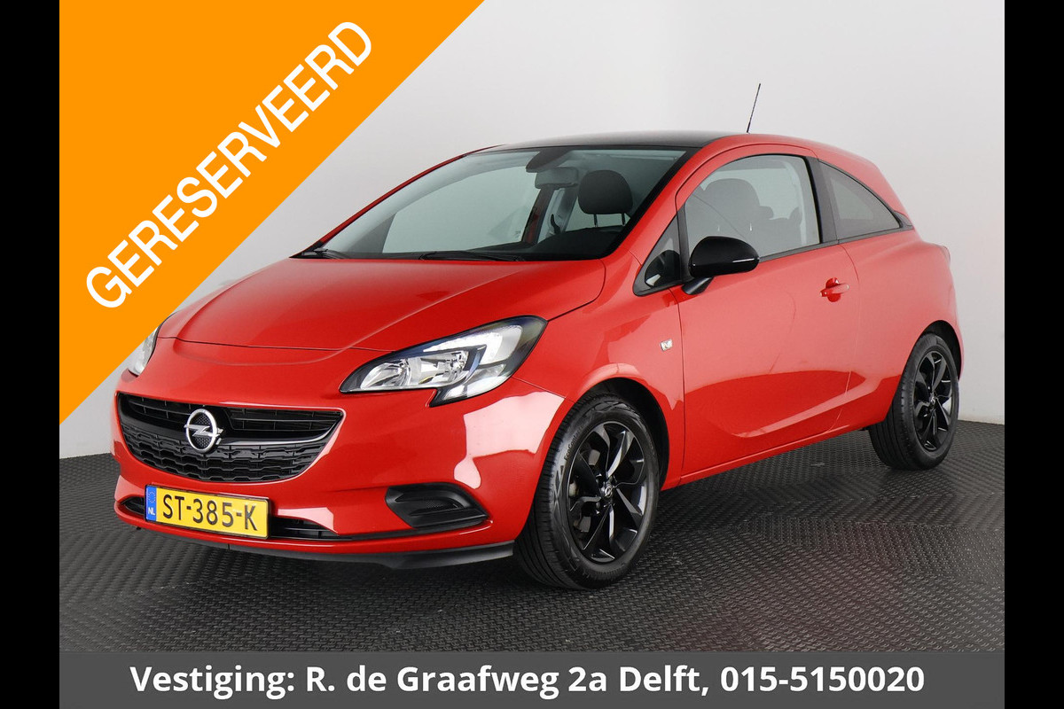 Opel Corsa 1.4 Black Edition *Garantie tot 05-2028! | Apple Carplay & AndroidAUTO | Trekhaak | Parkeersensoren | Privacy Glass |