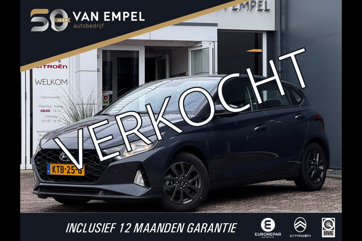 Hyundai i20 1.0 T-GDI Comfort Smart | Automaat | Camera | Winter Pack | Navigatie by App