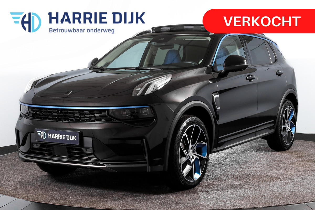Lynk & Co 01 1.5 PHEV 261PK MY22 | 7.4 kWh Boordlader | 360 Camera |S/K-panodak | Adapt. Cruise | Memory | Elek. klep | LM 20" | 0219