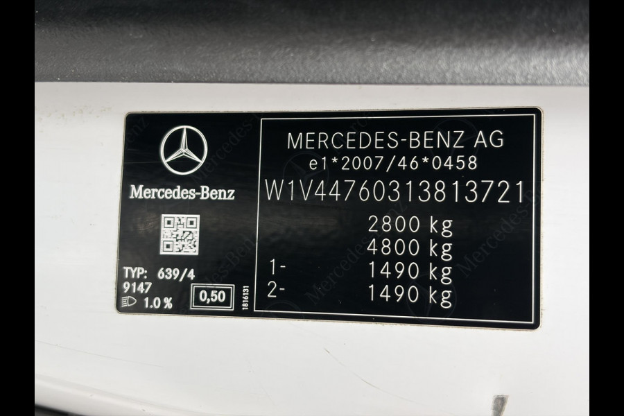 Mercedes-Benz Vito 116 CDI Lang*2X SCHUIF*KLEP*CRUISE*ECC*NAVI*