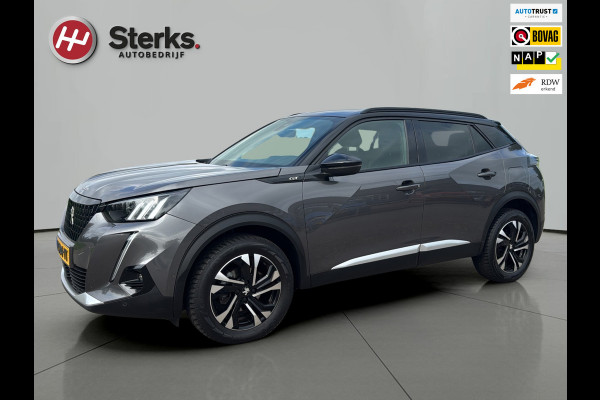 Peugeot 2008 1.2 PureTech GT 131 PK NIEUWE DISTRIBUTIERIEM HALF LEDER 17"LM VELGEN CAMERA PDC CARPLAY/ANDROID AUTO