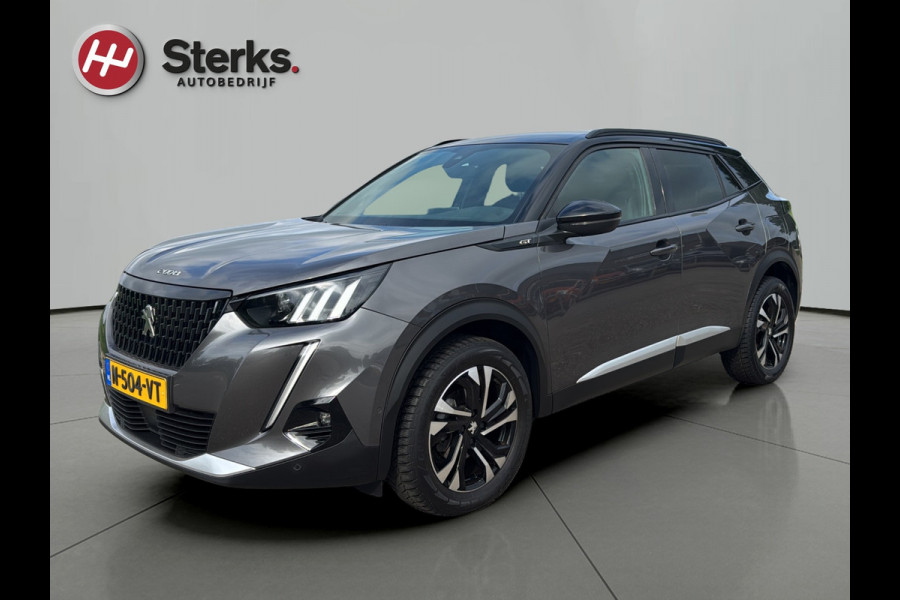 Peugeot 2008 1.2 PureTech GT 131 PK NIEUWE DISTRIBUTIERIEM HALF LEDER 17"LM VELGEN CAMERA PDC CARPLAY/ANDROID AUTO