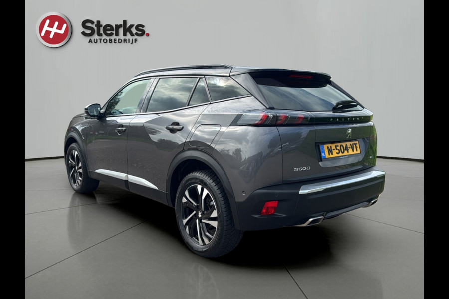 Peugeot 2008 1.2 PureTech GT 131 PK NIEUWE DISTRIBUTIERIEM HALF LEDER 17"LM VELGEN CAMERA PDC CARPLAY/ANDROID AUTO