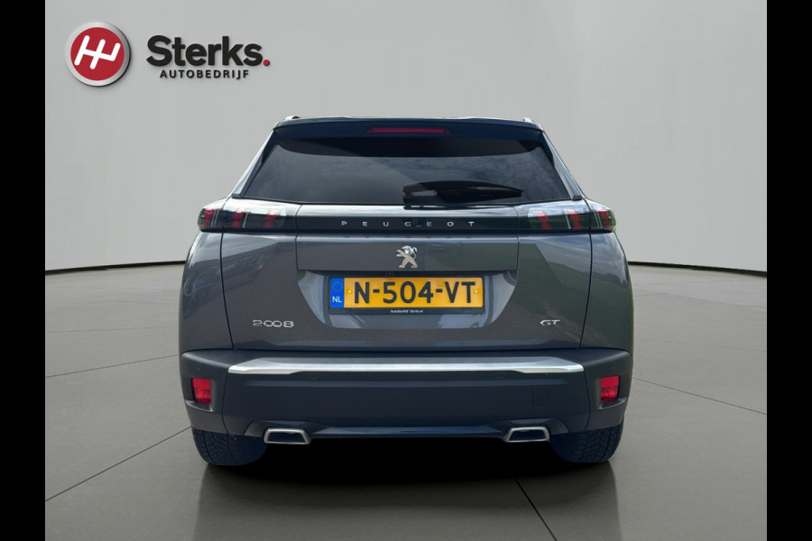 Peugeot 2008 1.2 PureTech GT 131 PK NIEUWE DISTRIBUTIERIEM HALF LEDER 17"LM VELGEN CAMERA PDC CARPLAY/ANDROID AUTO