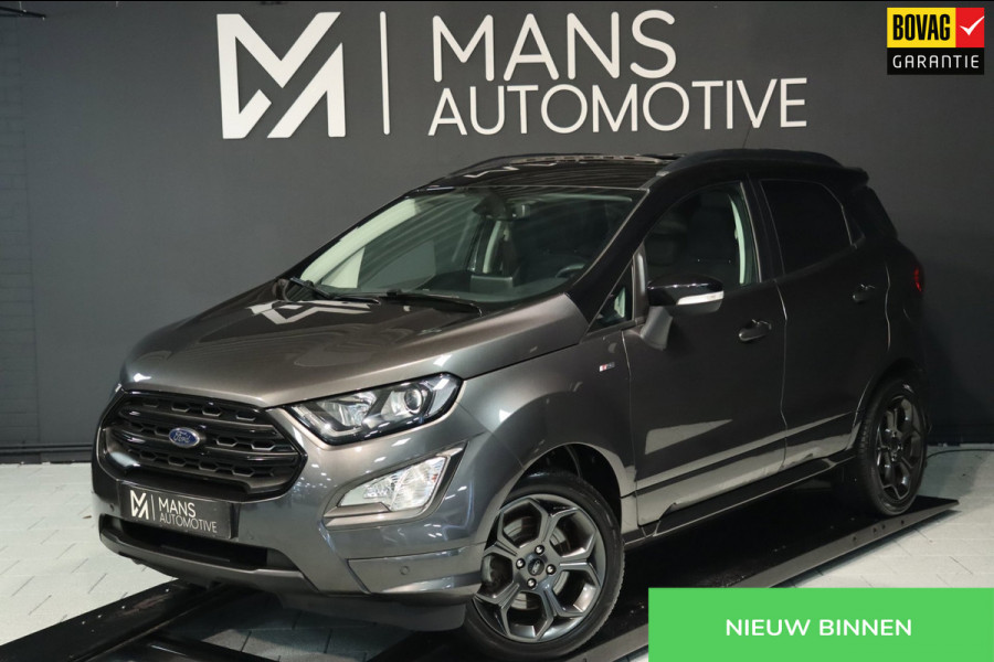 Ford EcoSport 1.0 EcoBoost ST-Line Black / PANO / KEYLESS / CAMERA / CARPLAY / STUUR+STOELVERW