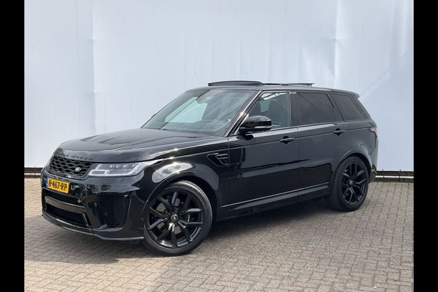 Land Rover Range Rover Sport 5.0 V8 SC SVR 575 Carbon Santorini Black 22" Full Package