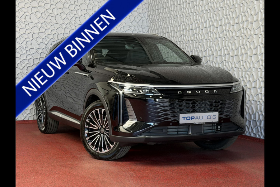 Omoda 9 OMODA 9 PREMIUM AWD 538PK MASSAGE STOEL.VERW/KOELING | 145 KM / TOTAAL MET BENZINE 1000KM ELEKTRISCH | 538 PK | 4WD 4X4