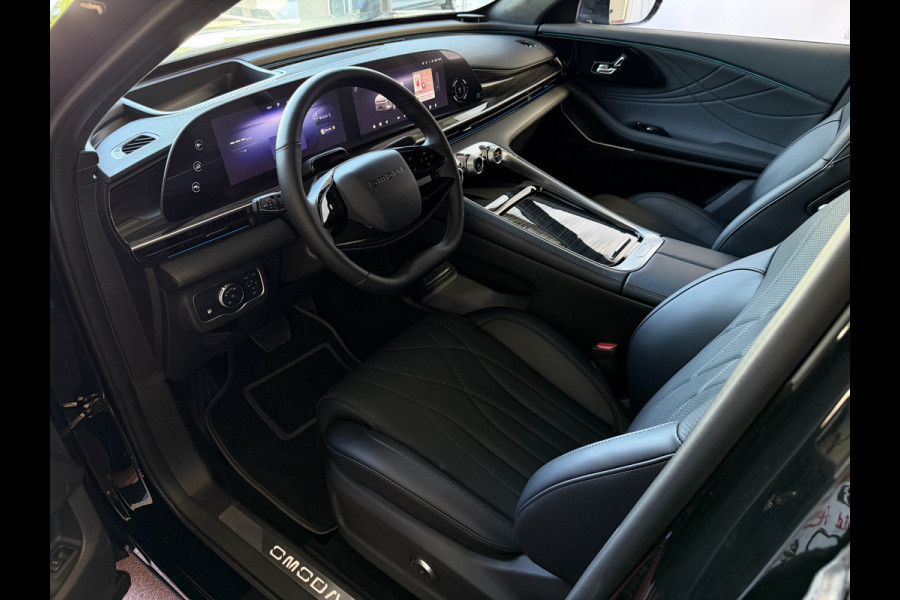 Omoda 9 OMODA 9 PREMIUM AWD 538PK MASSAGE STOEL.VERW/KOELING | 145 KM / TOTAAL MET BENZINE 1000KM ELEKTRISCH | 538 PK | 4WD 4X4