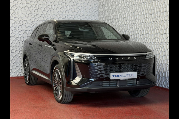 Omoda 9 OMODA 9 PREMIUM AWD 538PK MASSAGE STOEL.VERW/KOELING | 145 KM / TOTAAL MET BENZINE 1000KM ELEKTRISCH | 538 PK | 4WD 4X4