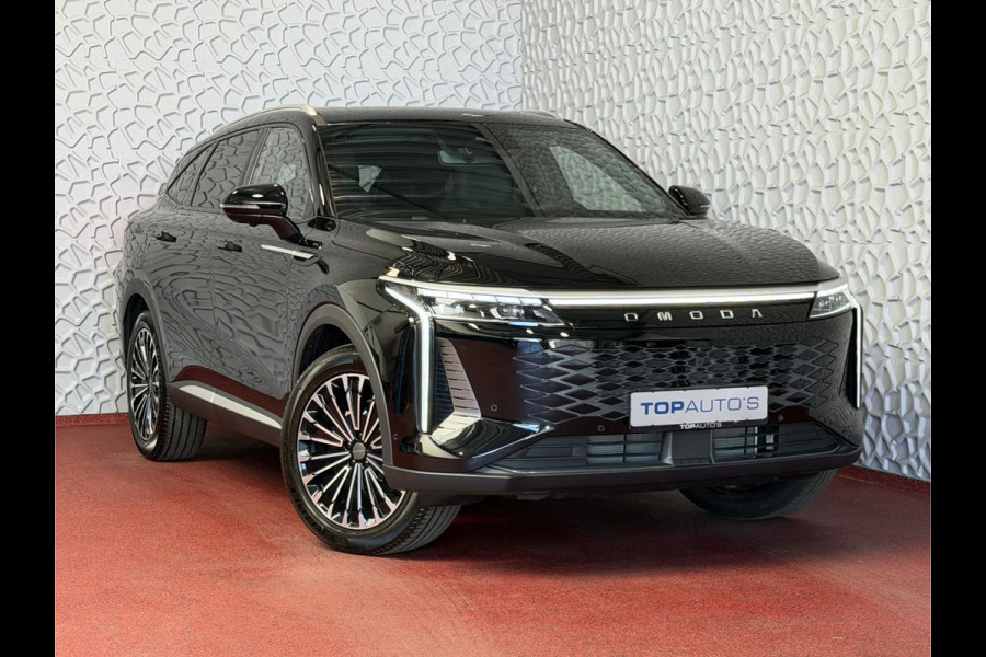 Omoda 9 OMODA 9 PREMIUM AWD 538PK MASSAGE STOEL.VERW/KOELING | 145 KM / TOTAAL MET BENZINE 1000KM ELEKTRISCH | 538 PK | 4WD 4X4