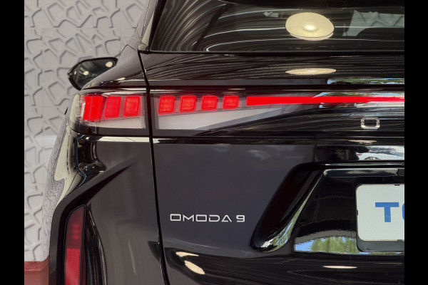 Omoda 9 OMODA 9 PREMIUM AWD 538PK MASSAGE STOEL.VERW/KOELING | 145 KM / TOTAAL MET BENZINE 1000KM ELEKTRISCH | 538 PK | 4WD 4X4