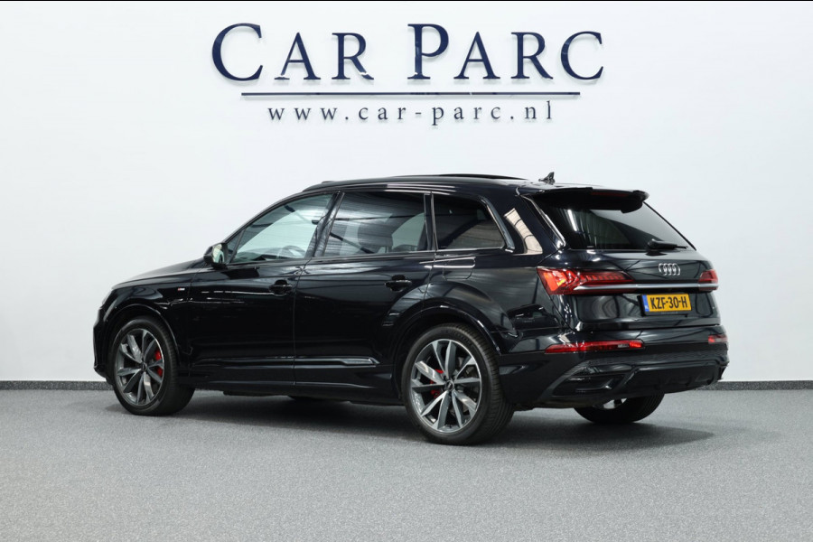 Audi Q7 60 TFSI e quattro Competition 456+PK 3x S-LINE/VIRTUAL/LUCHT/LEDER+S.VERWARMING+MEMORY/21"/ACC/12 MND GARANTIE!