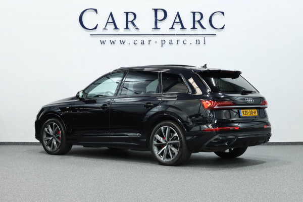 Audi Q7 60 TFSI e quattro Competition 456+PK 3x S-LINE/VIRTUAL/LUCHT/LEDER+S.VERWARMING+MEMORY/21"/ACC/12 MND GARANTIE!