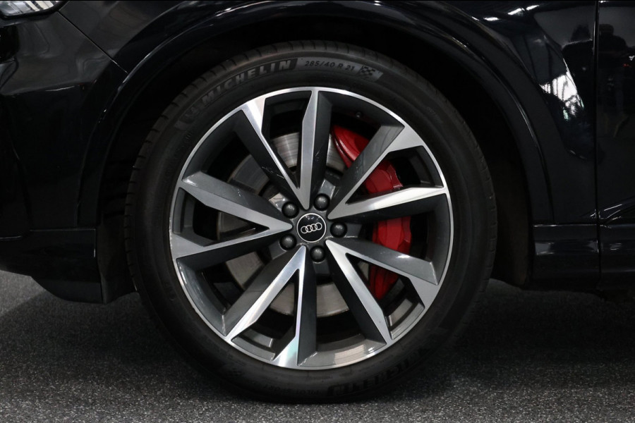 Audi Q7 60 TFSI e quattro Competition 456+PK 3x S-LINE/VIRTUAL/LUCHT/LEDER+S.VERWARMING+MEMORY/21"/ACC/12 MND GARANTIE!
