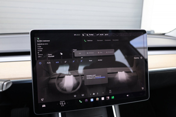 Tesla Model 3 Standard RWD Plus 60 kWh PANORAMADAK/LEER+S.VERWARMING/LMV/360 CAM/CRUISE/ECC/12 MND GARANTIE!