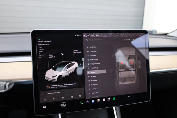 Tesla Model 3 Standard RWD Plus 60 kWh PANORAMADAK/LEER+S.VERWARMING/LMV/360 CAM/CRUISE/ECC/12 MND GARANTIE!