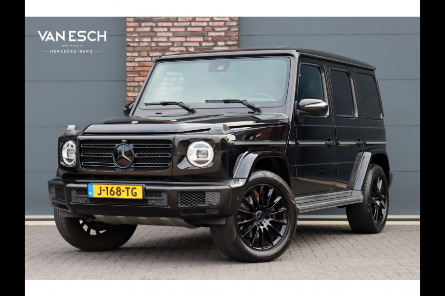 Mercedes-Benz G-Klasse 500 V8 | Schuifdak | Distronic+ | Standkachel | Burmester | Massage | Leder Exclusief | Stoelventilatie | Trekhaak | Sfeerverlichting | Apple Carplay |