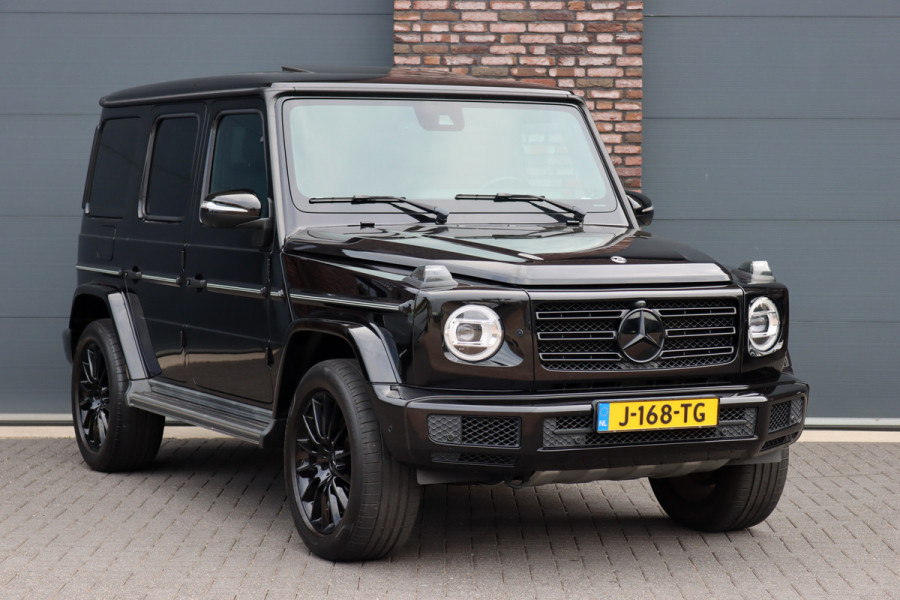Mercedes-Benz G-Klasse 500 V8 | Schuifdak | Distronic+ | Standkachel | Burmester | Massage | Leder Exclusief | Stoelventilatie | Trekhaak | Sfeerverlichting | Apple Carplay |