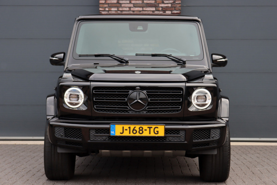 Mercedes-Benz G-Klasse 500 V8 | Schuifdak | Distronic+ | Standkachel | Burmester | Massage | Leder Exclusief | Stoelventilatie | Trekhaak | Sfeerverlichting | Apple Carplay |