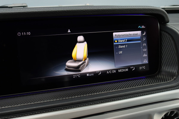 Mercedes-Benz G-Klasse 500 V8 | Schuifdak | Distronic+ | Standkachel | Burmester | Massage | Leder Exclusief | Stoelventilatie | Trekhaak | Sfeerverlichting | Apple Carplay |