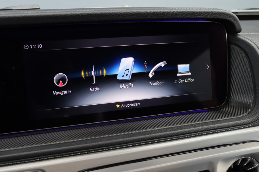 Mercedes-Benz G-Klasse 500 V8 | Schuifdak | Distronic+ | Standkachel | Burmester | Massage | Leder Exclusief | Stoelventilatie | Trekhaak | Sfeerverlichting | Apple Carplay |