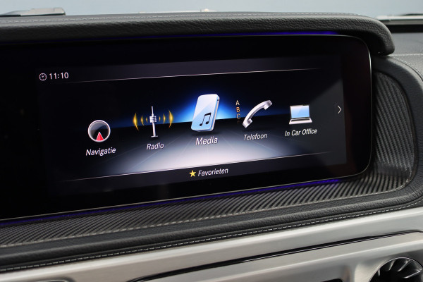 Mercedes-Benz G-Klasse 500 V8 | Schuifdak | Distronic+ | Standkachel | Burmester | Massage | Leder Exclusief | Stoelventilatie | Trekhaak | Sfeerverlichting | Apple Carplay |