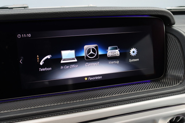 Mercedes-Benz G-Klasse 500 V8 | Schuifdak | Distronic+ | Standkachel | Burmester | Massage | Leder Exclusief | Stoelventilatie | Trekhaak | Sfeerverlichting | Apple Carplay |