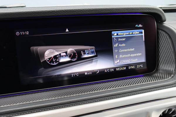 Mercedes-Benz G-Klasse 500 V8 | Schuifdak | Distronic+ | Standkachel | Burmester | Massage | Leder Exclusief | Stoelventilatie | Trekhaak | Sfeerverlichting | Apple Carplay |