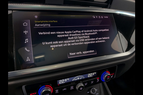 Audi Q3 Sportback 35 TFSI 3x S-Line Trekhaak|Keyless|camera|Panorama|Leder