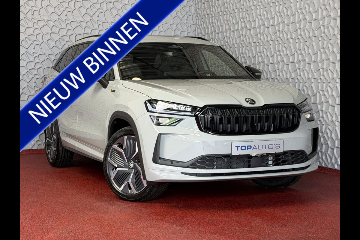 Škoda Kodiaq Sportline iV (PHEV 120KM) DSG | Panorama | Trekhaak | Matrix LED | 20" Rila | Memory | ACC | Camera | Virtual Cockpit. plug in hybrid