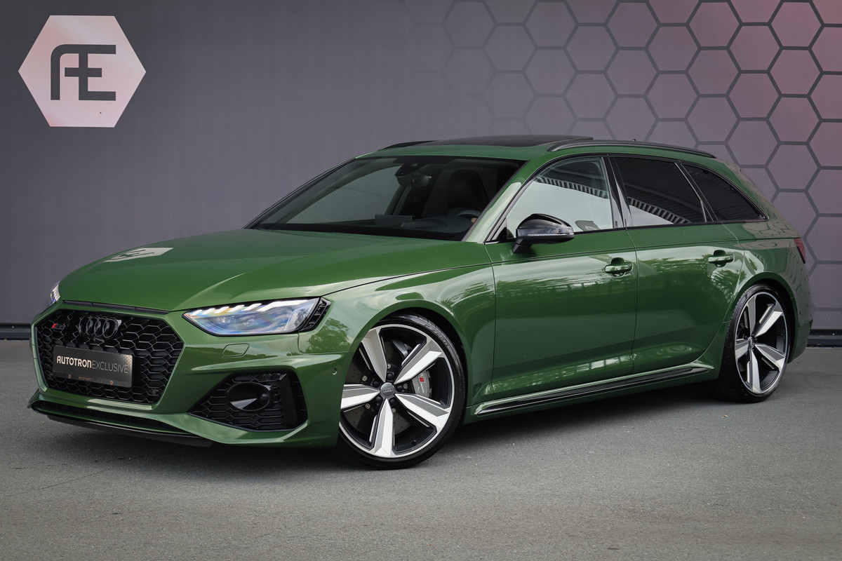 Audi A4 Avant 2.9 TFSI RS 4 quattro BTW | KERAMISCH | MASSAGE | PANORAMADAK | ADAPTIVE | STOELVERWARMING | MASSAGE | 360 CAMERA | BTW | KERAMISCH | MASSAGE | PANORAMADAK | ADAPTIVE | STOELVERWARMING | MASSAGE | 360 CAMERA |