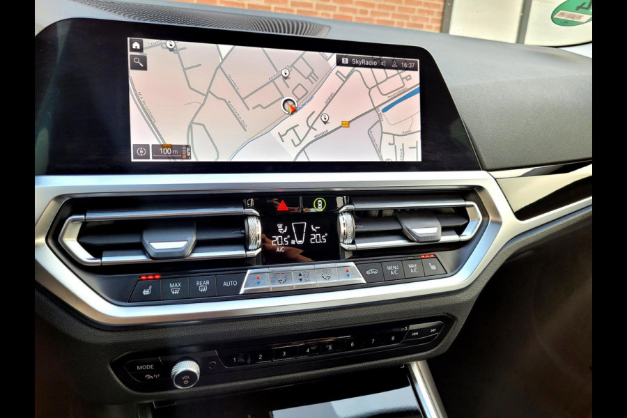 BMW 3-serie 330e Sport Line 292PK, M-stuur, HIFI, Leer, (1e eig. NL NAP)