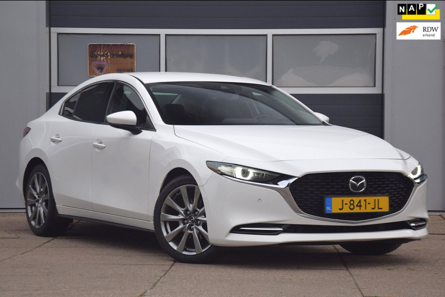Mazda 3 2.0 e-SkyActiv-X M Hybrid 180 Luxury 360 CAMERA/FILE ASSISTENT/LEDEREN BEKLEDING