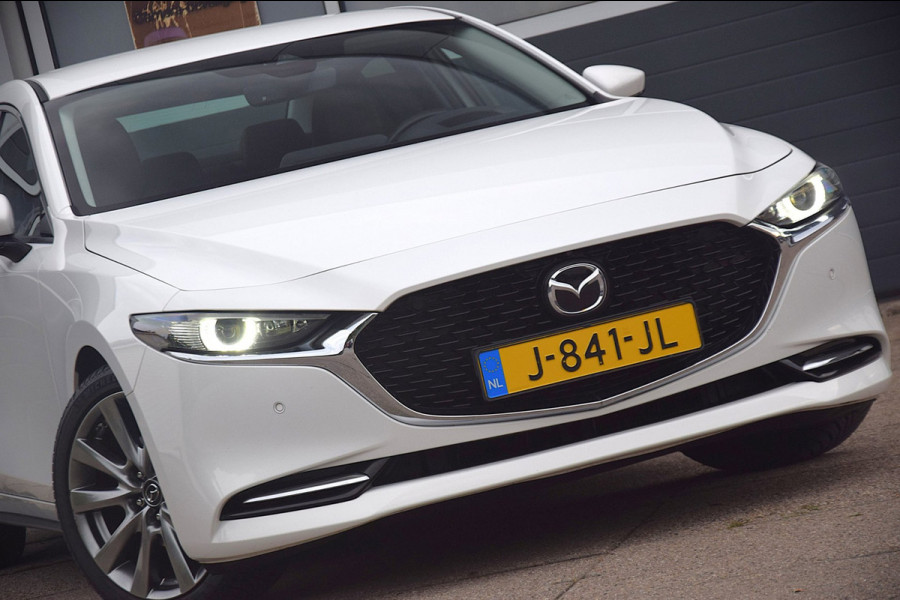 Mazda 3 2.0 e-SkyActiv-X M Hybrid 180 Luxury 360 CAMERA/FILE ASSISTENT/LEDEREN BEKLEDING