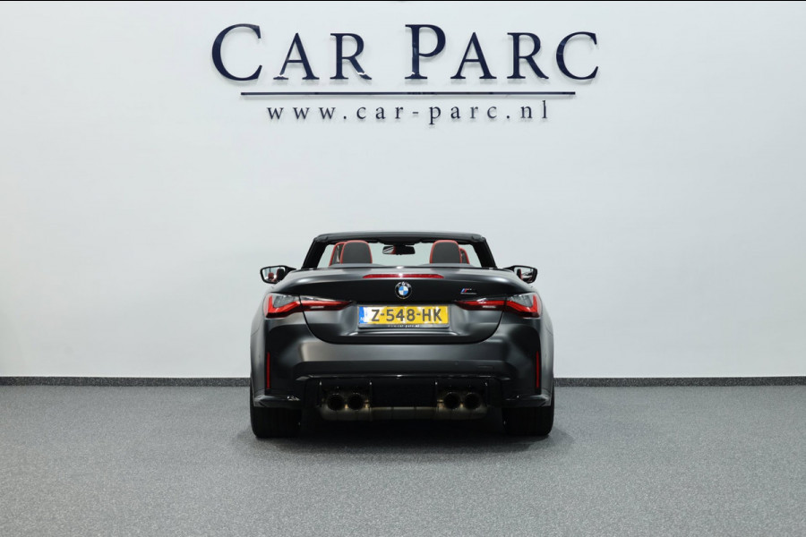 BMW 4 Serie Cabrio M4 xDrive Competition 700+PK OPF delete FULL PPF/KERAMISCH/M CARBON BUCKET SEATS/LMV/360/ACC/12 MND GARANTIE!