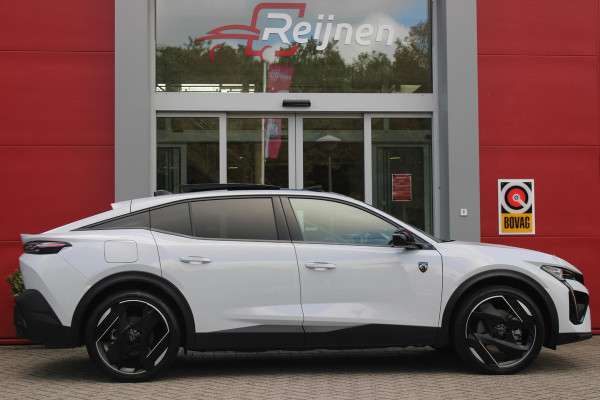 Peugeot 408 1.6 HYbrid 225PK EAT8 GT | PANORAMA SCHUIF/KANTEL DAK | ELEKTRISCH VERSTELBARE VOORSTOELEN MET MASAGE FUNCTIE | VOORSTOELEN VERWARMBAAR | STUUR VERWARMING | SFEER VERLICHTING | 20" LICHTMETALEN VELGEN | ELEKTRISCH BEDIENBARE ACHTERKLEP | LED MATRIX KOPLAMPEN | 360° CAMERA | PARKEERSENSOREN VOOR + ACHTER | DRAADLOZE TELEFOONLADER | DRAADLOZE APPLE CARPLAY/ANDROID AUTO | NAVIGATIE | DODEHOEK DETECTIE | ADAPTIVE CRUISE CONTROL |