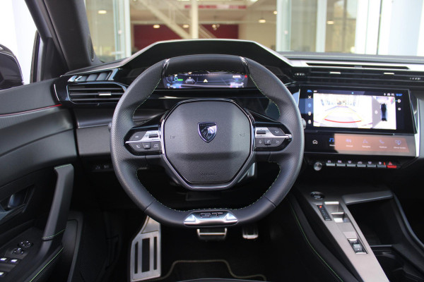 Peugeot 408 1.6 HYbrid 225PK EAT8 GT | PANORAMA SCHUIF/KANTEL DAK | ELEKTRISCH VERSTELBARE VOORSTOELEN MET MASAGE FUNCTIE | VOORSTOELEN VERWARMBAAR | STUUR VERWARMING | SFEER VERLICHTING | 20" LICHTMETALEN VELGEN | ELEKTRISCH BEDIENBARE ACHTERKLEP | LED MATRIX KOPLAMPEN | 360° CAMERA | PARKEERSENSOREN VOOR + ACHTER | DRAADLOZE TELEFOONLADER | DRAADLOZE APPLE CARPLAY/ANDROID AUTO | NAVIGATIE | DODEHOEK DETECTIE | ADAPTIVE CRUISE CONTROL |