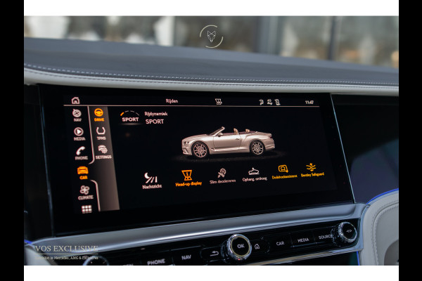 Bentley Continental GTC 4.0 V8 Mulliner|Naim|Touring Specification|Dynamic Ride|Blackline|Softclose|Massage|Keyless|22''|ACC|360°|HUD