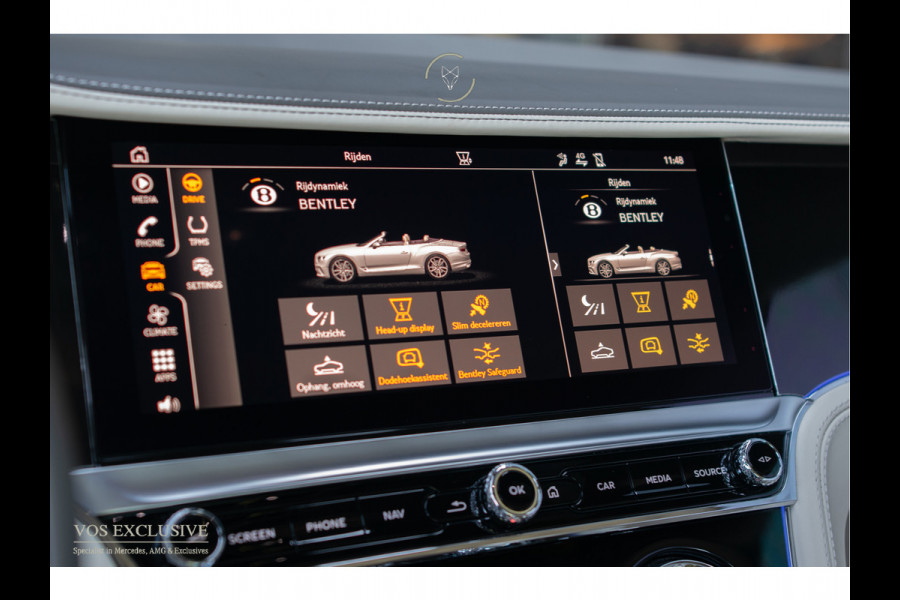 Bentley Continental GTC 4.0 V8 Mulliner|Naim|Touring Specification|Dynamic Ride|Blackline|Softclose|Massage|Keyless|22''|ACC|360°|HUD