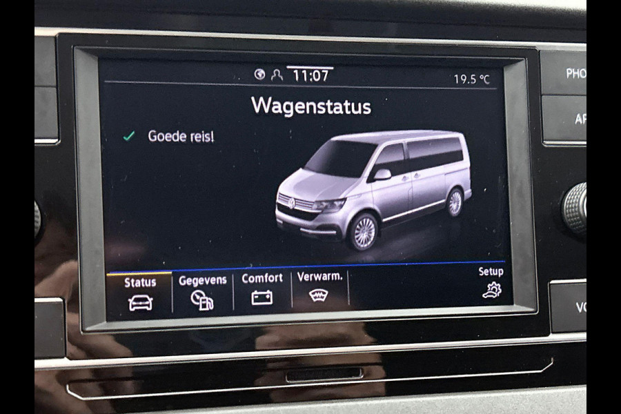 Volkswagen Transporter 2.0 TDI L2H1 Automaat Dubbele Cabine Airco Cruise Control Navigatie Parkeersensoren
