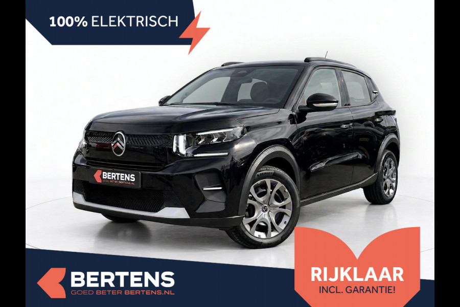 Citroën ë-C3 Business 113pk Comfort Range 44 kWh | Accu 96% | Navi | Apple Carplay | Tot 8 jaar garantie