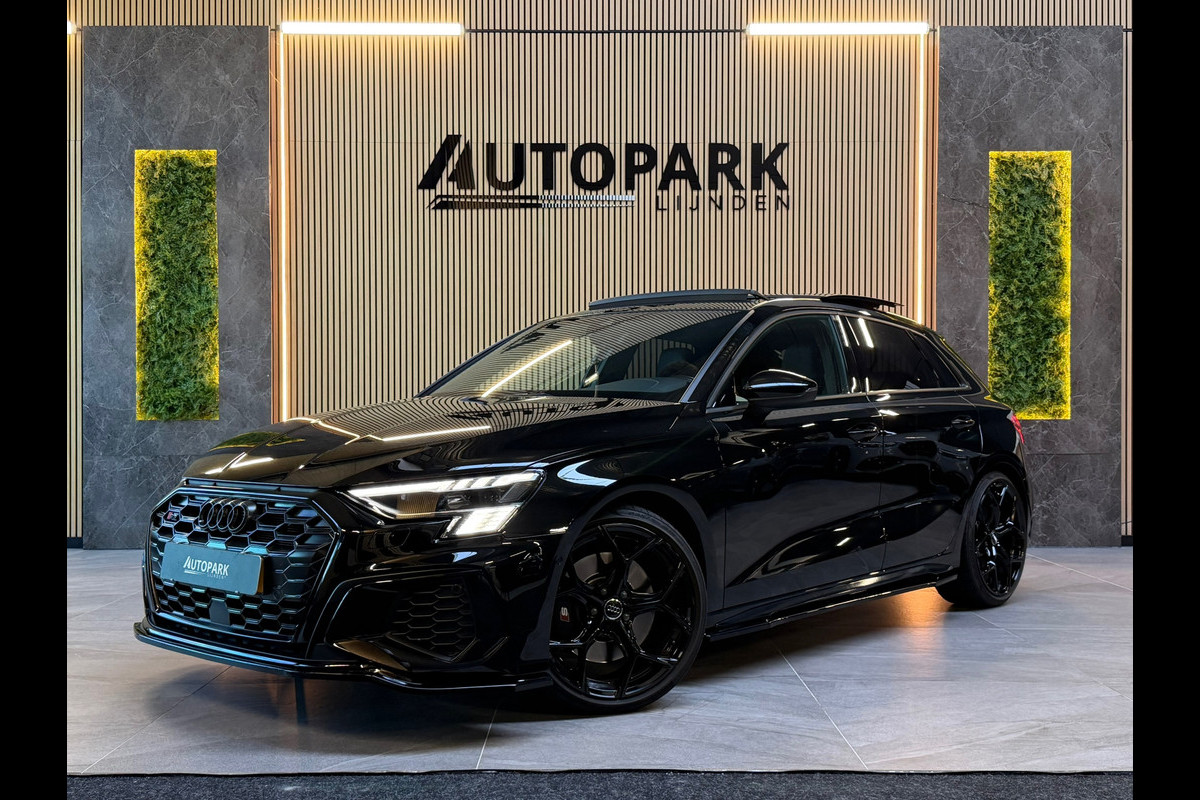 Audi S3 Sportback 2.0 TFSI S3 quattro |PANORAMADAK|MATRIXLED|310PK|DEALER ONDERHOUDEN|SFEERVERLICHTING|CARPLAY|CAMERA|VOL!
