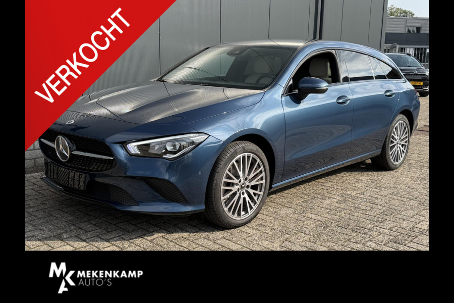 Mercedes-Benz CLA-Klasse Shooting Brake 250 e Luxury Line 18"/Leder/Elektrische klep/Camera/PDC v+a/DAB/Navigatie