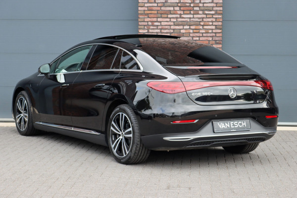 Mercedes-Benz EQE 350+ Business Solution Luxury 96 kWh | Hyperscreen | Distronic+ | Panoramadak | Memory | Burmester | Surround Camera | Leder | Digital Light | Keyless Go | 22 kW | Warmtepomp |