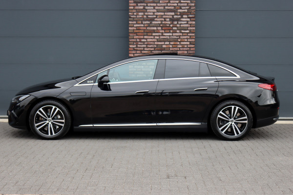 Mercedes-Benz EQE 350+ Business Solution Luxury 96 kWh | Hyperscreen | Distronic+ | Panoramadak | Memory | Burmester | Surround Camera | Leder | Digital Light | Keyless Go | 22 kW | Warmtepomp |