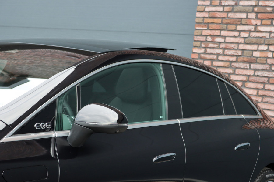 Mercedes-Benz EQE 350+ Business Solution Luxury 96 kWh | Hyperscreen | Distronic+ | Panoramadak | Memory | Burmester | Surround Camera | Leder | Digital Light | Keyless Go | 22 kW | Warmtepomp |
