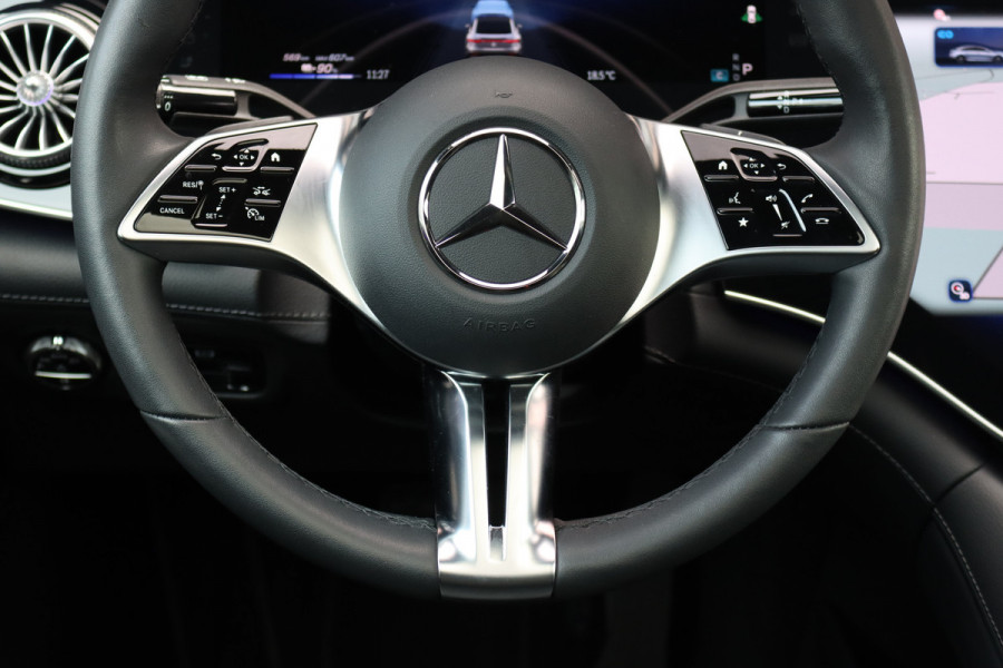 Mercedes-Benz EQE 350+ Business Solution Luxury 96 kWh | Hyperscreen | Distronic+ | Panoramadak | Memory | Burmester | Surround Camera | Leder | Digital Light | Keyless Go | 22 kW | Warmtepomp |