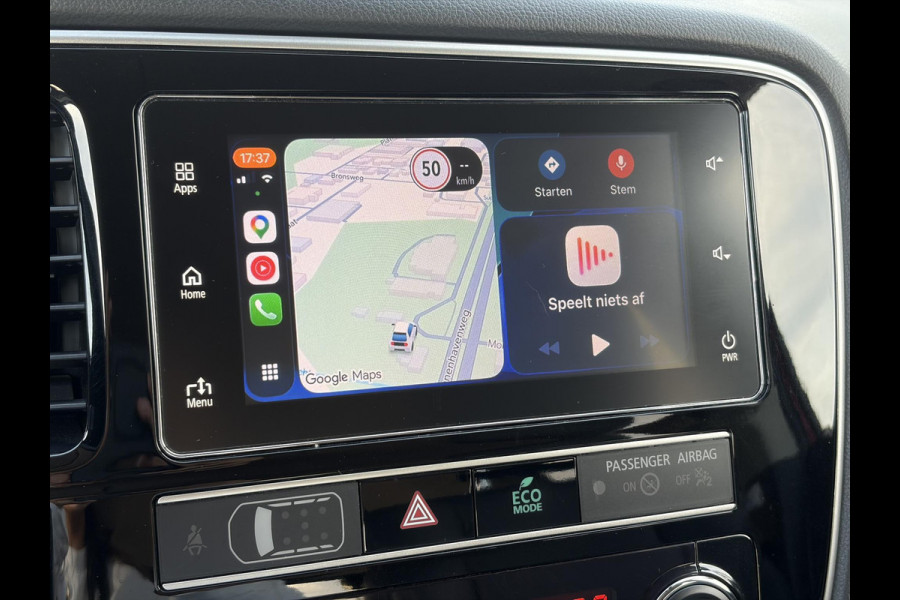 Mitsubishi Outlander 2.4 PHEV Intense ✓1e Eigenaar✓Trakhaak✓SOH 67%✓Carplay✓Camera✓Alcantara-Leder✓Stoelverw-Stoelverkoeling✓Clima✓Cruise✓Pdc V+A✓Keyless✓Net beurt gehad✓18" Lmv✓N.A.P✓Apk tot 10-2027