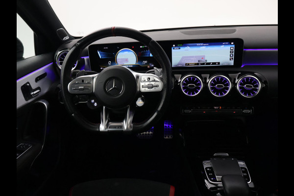 Mercedes-Benz A-Klasse AMG 35 4MATIC 306 PK ORIG. NL PANORAMA | BURMESTER | 360 CAMERA | MAGNO MOUNTAIN GRAY | PERFORMANCE SEATS