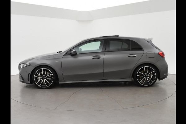 Mercedes-Benz A-Klasse AMG 35 4MATIC 306 PK ORIG. NL PANORAMA | BURMESTER | 360 CAMERA | MAGNO MOUNTAIN GRAY | PERFORMANCE SEATS